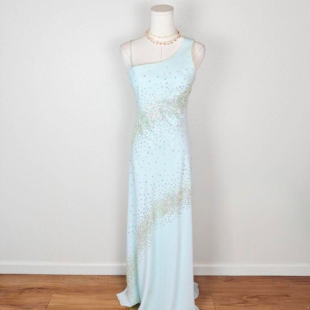 Y2K Shimmery Sequin Mermaid Prom Dress